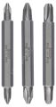 Bosch - Çift Taraflı Vidalama ucu PH1/2/3*60 mm 3'lü 2607001748