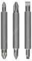 Bosch - Çift Taraflı Vidalama ucu PH1/PZ1/S0*60 mm 3'lü 2607001745