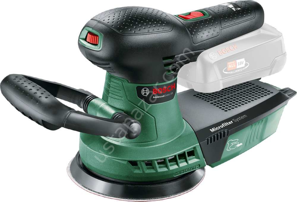 Bosch AdvancedOrbit18 Eksantrik Zımpara (akü ve şarj cihazı dahil değildir) 06033D2100