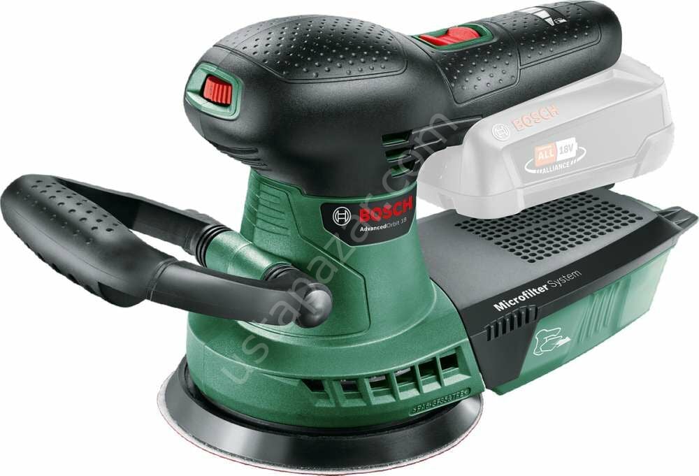 Bosch AdvancedOrbit18 Eksantrik Zımpara (akü ve şarj cihazı dahil değildir) 06033D2100