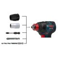 Bosch Gsr 185 + Gdx 180 + Gws 180 2x4Ah Akülü Çantalı vidalama ve taşlaşma seti