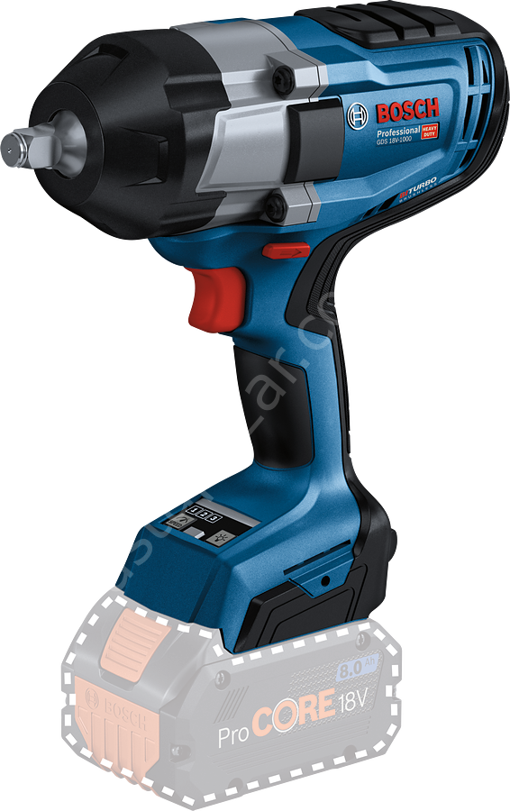 Bosch Professional GDS 18V-1000 (Solo) Akülü Darbeli Somun Sıkma Makinesi 06019J8300