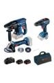 Bosch Professional Gsr 18V-50 + Gbh 180 + Gws 180 2 X Gba 18V 3Lu Set 5.0Ah 18V - 0615990M32