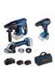 Bosch Professional Gsr 18V-50 + Gbh 180 + Gws 180 2 X Gba 18V 3Lu Set 5.0Ah 18V - 0615990M32