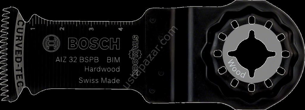 Bosch - Starlock - AIZ 32 BSPB - BIM Sert Ahşap İçin Daldırmalı Testere Bıçağı 5'li 2608661630