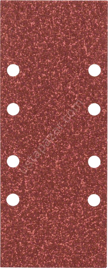 Bosch - Titreşimli Zımpara Kağıdı 10'lu, 93 x 230 mm 40 Kum 8 Delik