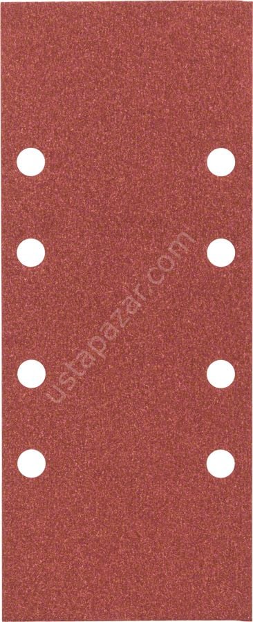 treşimli Zımpara Kağıdı 10'lu, 93 x 230 mm 120 Kum 8 Delik