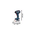 Bosch Gsr 18V-90 Fc Akülü Delme Vidalama Makinesi 06019K6200