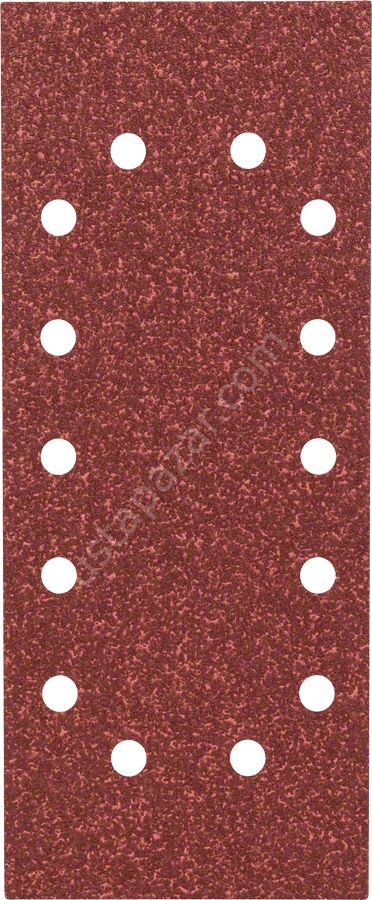 Bosch - Titreşimli Zımpara Kağıdı 10'lu, 115 x 280 mm 40 Kum 14 Delik