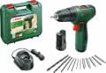 Bosch EasyDrill 1200 Akülü Delme Vidalama Makinesi + GAL 1210 CV + Aksesuar Seti (Çift Akülü) 06039D3007