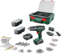 Bosch UniversalImpact 18V (2x1,5 Ah) Akülü Darbeli/Delme Vidalama Makinesi + 241 parça set + Systembox S 06039D4103