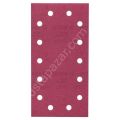 Bosch - Titreşimli Zımpara Kağıdı 10'Lu, 115 X 230 Mm 180 Kum 14 Delik