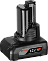 Bosch Professional GBA 12V 6,0 Ah Li-on Akü 1600A00X7H