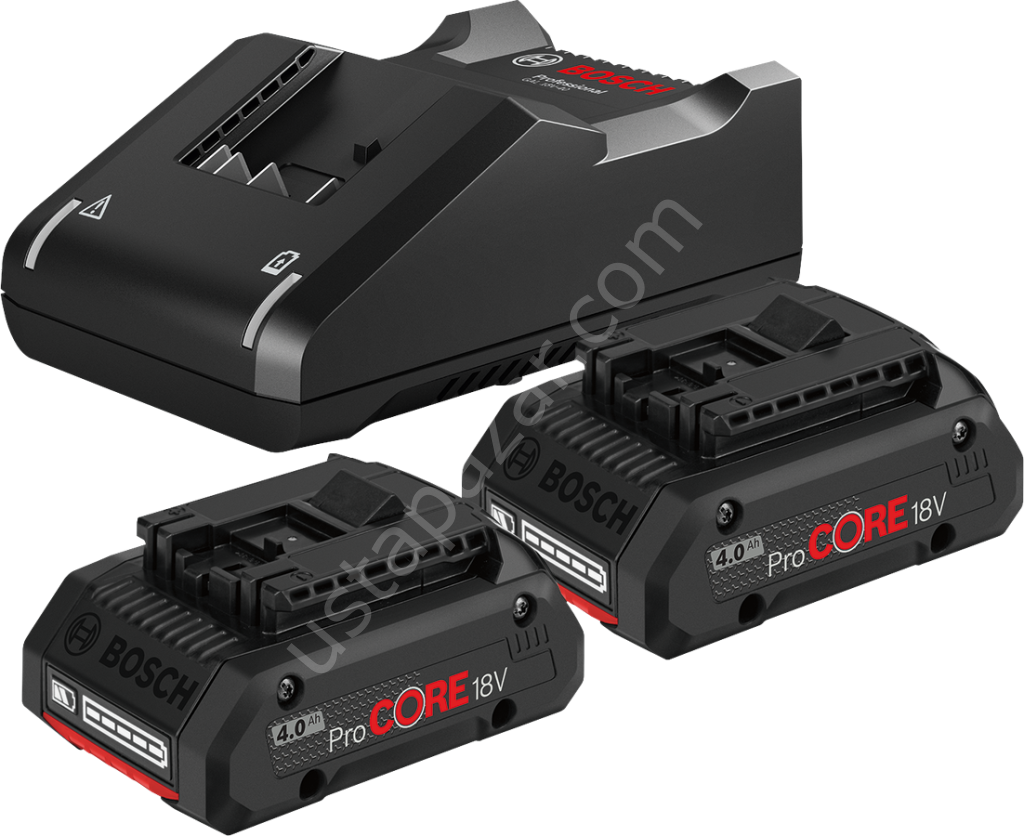 Bosch Professional 18V 2x4A ProCORE Akü Şarj Cihazı Seti 1600A01BA3