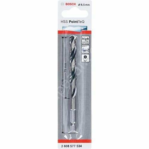 Bosch Pointeq 8.5mm 1/4 Adap. Metal Matkap Ucu 1'li 2608577534 Bosch