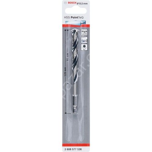 Pointeq 9.5mm 1/4 Adap. Metal Matkap Ucu 1'li 26085775236 Bosch