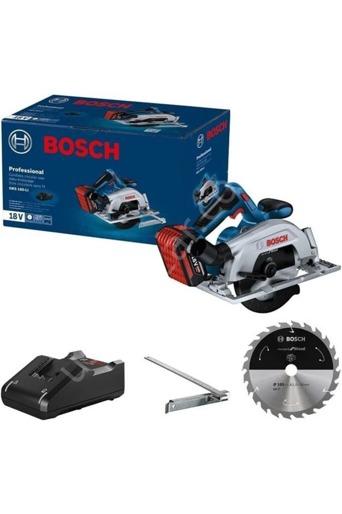 Bosch Gks 185-LI Akülü Daire Testere 1X5A 06016C1223