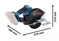 Bosch GKM 18V-50 Çift Akülü Daire Testere06016B8002