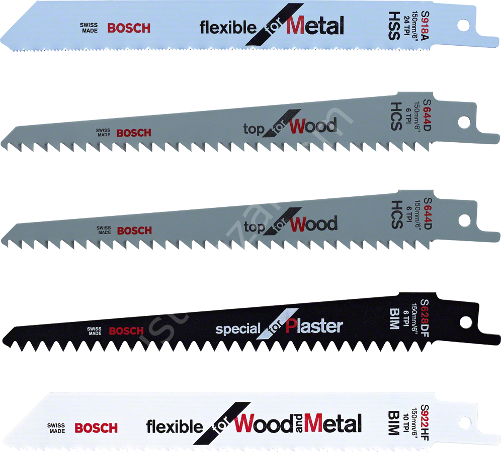 Bosch KEO 5'li Ahsap bıçak seti F016800307