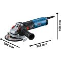 Bosch Gws 17-150 S Avuç Taşlama Makinesi