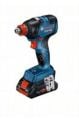 Bosch GSR 18V-50 Akülü Vidalama + GDX 18V-200 Akülü Somun Sıkma + 2x4.0Ah Akü + Akü Şarjı + L-Boxx Set