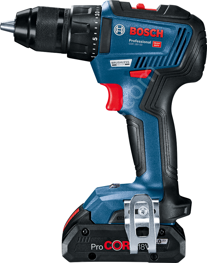 Bosch GSR 18V-50 Aküsüz Vidalama Makinesi 06019H5006