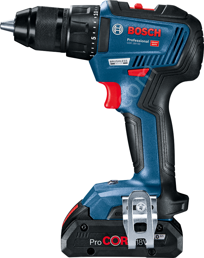 Bosch GSR 18V-50 Aküsüz Vidalama Makinesi 06019H5006