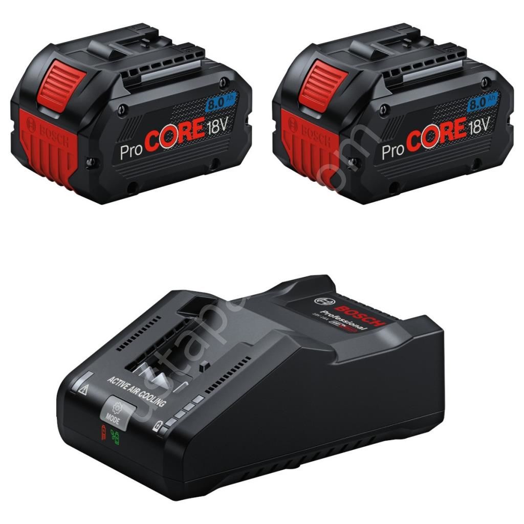 Professional 2 x ProCore 18V 8.0 Ah Akü + GAL 18V-160 Şarj Cihazı Başlangıç Kiti - 1600A02T5P