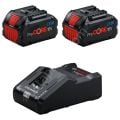 Bosch Professional 2 x ProCore 18V 8.0 Ah Akü + GAL 18V-160 Şarj Cihazı Başlangıç Kiti - 1600A02T5P
