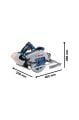 Bosch Profesyonel Gks 18V-68 Gc Solo Akülü Daire Testere (aküsiz)  06016B5100