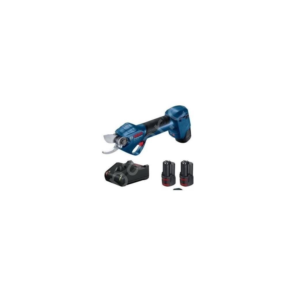 Bosch Pro Pruner Çift Akülü Dal Budama Makinesi + Bosch Taşıma Çantası