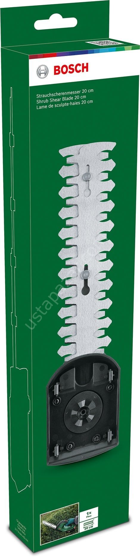 Bosch AdvancedShear 200mm Shrub Shear blade (Topiari Bıçağı) F016800604