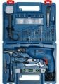 Bosch GSB 600 Darbeli Matkap + 100 Parça Aksesuar Seti - 06011A0321
