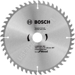 Bosch - Optiline Eco Serisi Ahşap için Daire Testere Bıçağı 230*30 48 Diş