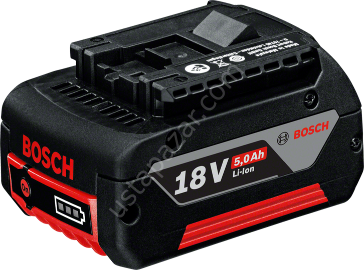 Bosch Professional GBA 18 Volt 5,0 Ah Li-on Akü 1600A002U5