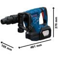 Bosch GSH 18V-5 Professional SOLO (Akü ve Şarj Cihazı Dahil Değil) Akülü Kırıcı  0611918200