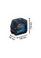 Bosch Profesyonel GLL 20-22 G Çizgi Lazer + Bt 150 Tripod  0601065601