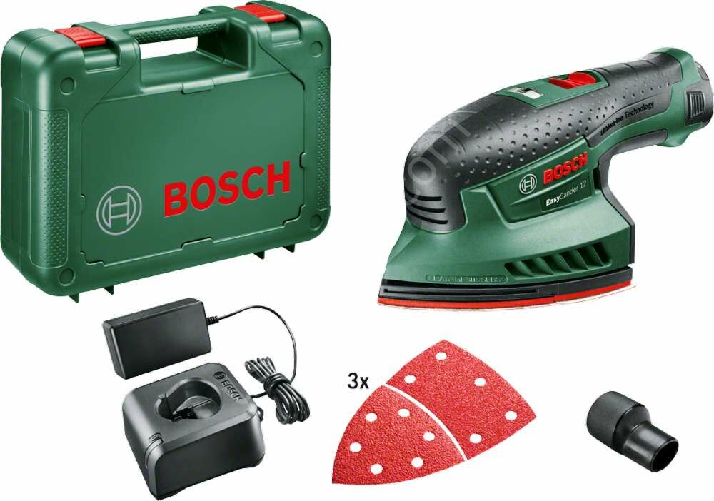 Bosch EasySander 12 Tek Akülü Multi Zımpara Makinesi (1 x 2,0 Ah) 0603976909