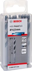 Bosch - HSS-PointeQ Metal Matkap Ucu 4,5 mm 10'lu