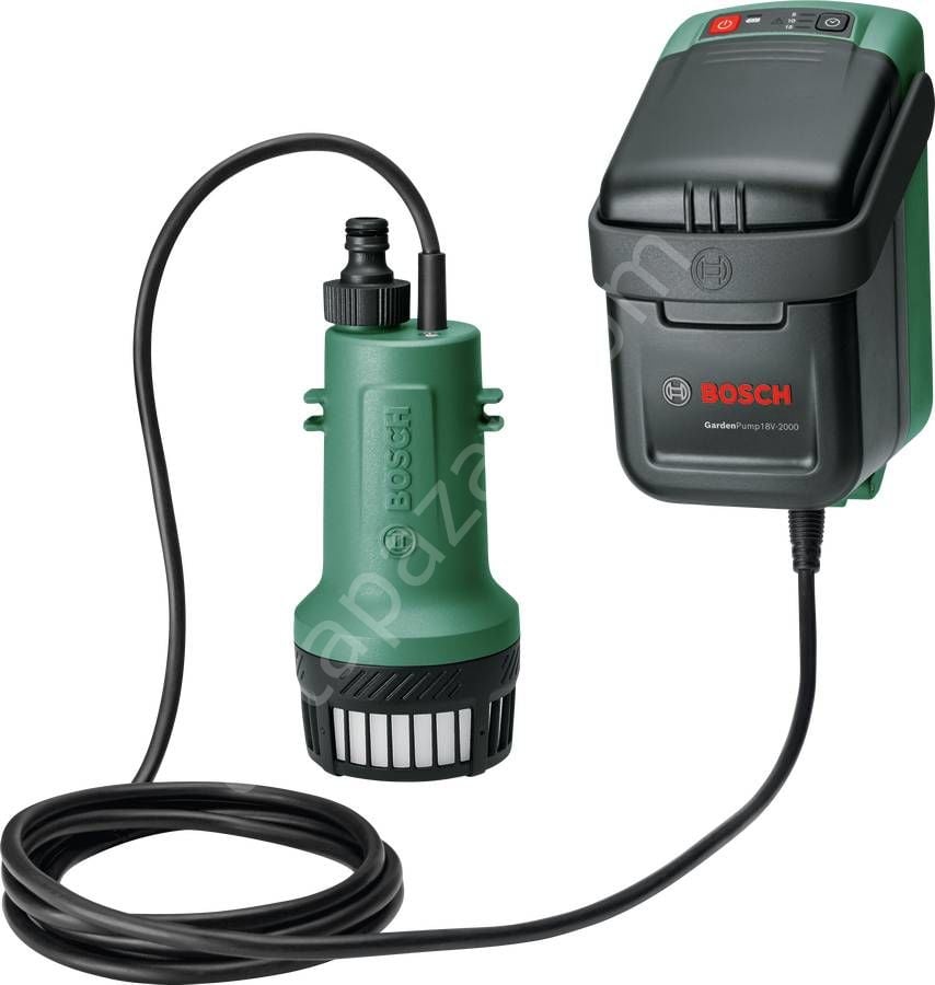 Bosch GardenPump 18V-2000 Akülü Bahçe Pompası (Solo) 06008C4203