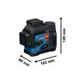 Bosch Profesyonel GLL 12V-100-33 Cg Çizgi Lazer 12V Akülü 0601065401
