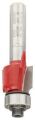 Bosch - Expert Serisi Ahşap İçin Çift Oluklu, Sert Metal Bilye Yataklı Yuvarlama Frezesi 8*2*55mm 2608629371