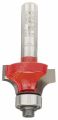 Bosch - Expert Serisi Ahşap İçin Çift Oluklu, Sert Metal Bilye Yataklı Yuvarlama Frezesi 8*6,35*55mm 2608629374