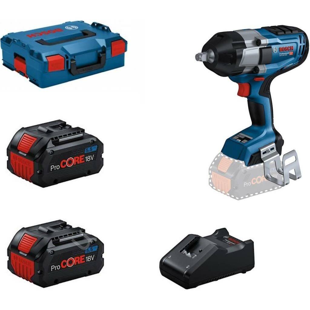 Bosch Profesyonel Gds 18V-1000 Procore 2X5,5AH Darbeli Somun Sıkma