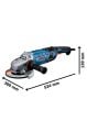 Bosch GWS 30-180 B 2800 W Büyük Taşlama Makinesi