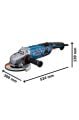 Bosch GWS 30-180 B 2800 W Büyük Taşlama Makinesi