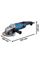 Bosch GWS 30-180 B 2800 W Büyük Taşlama Makinesi