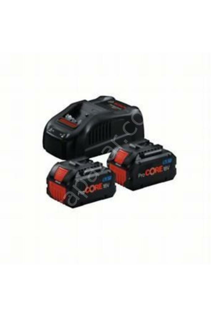 Bosch Procore 18 Volt Akü Seti (2 Adet Procore 18V 5.5 Ah + Gal 1880 Cv) - 1600A0214c