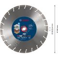Bosch Expert Multimaterial Yapı Malzemeleri Için Elmas Testere 350 mm
