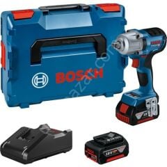 Bosch Gds 18V 450 Pc Tork Hafızalı Akülü Darbeli Somun Sıkma Makinesi 2 x 4AH Procore